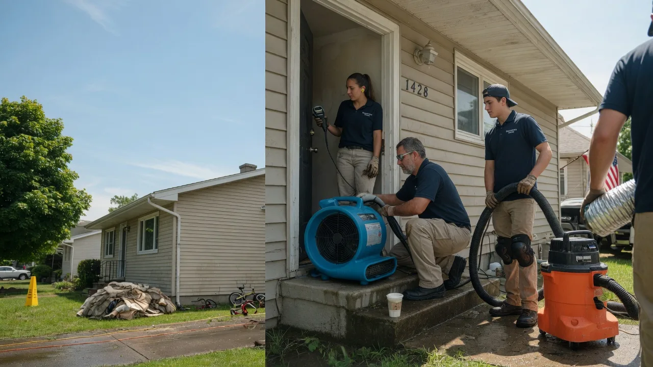 Water Damage Restoration in Arenzville, IL near me